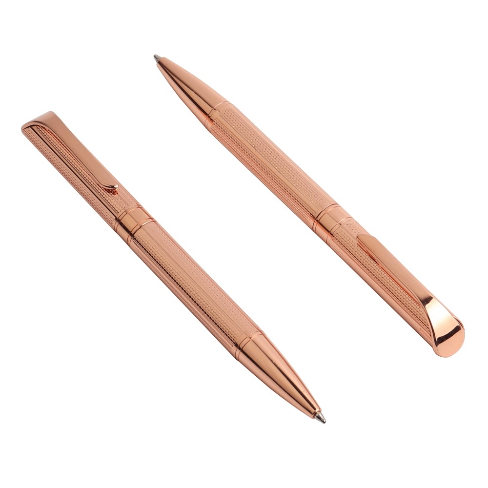 Rose gold ball pen