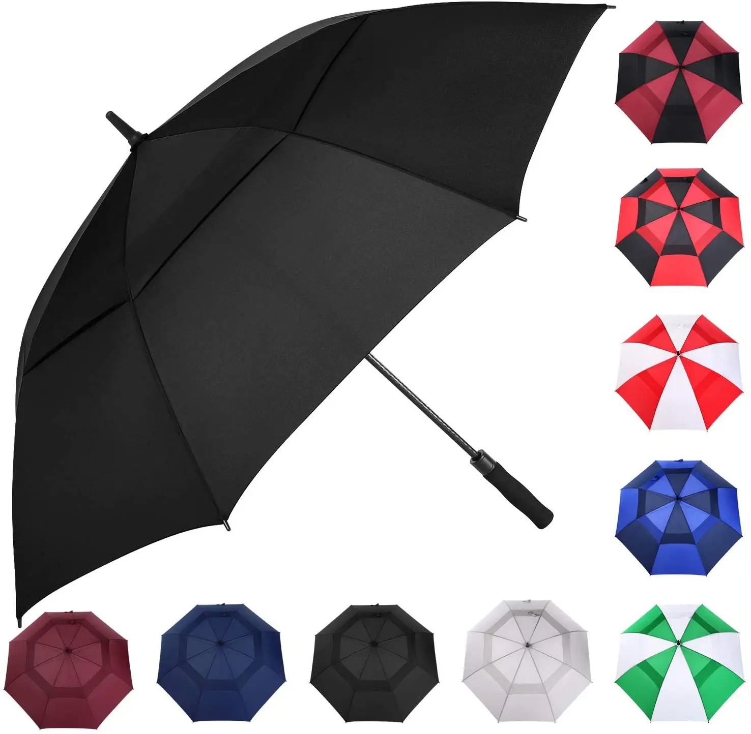 Waterproof golf umbrella