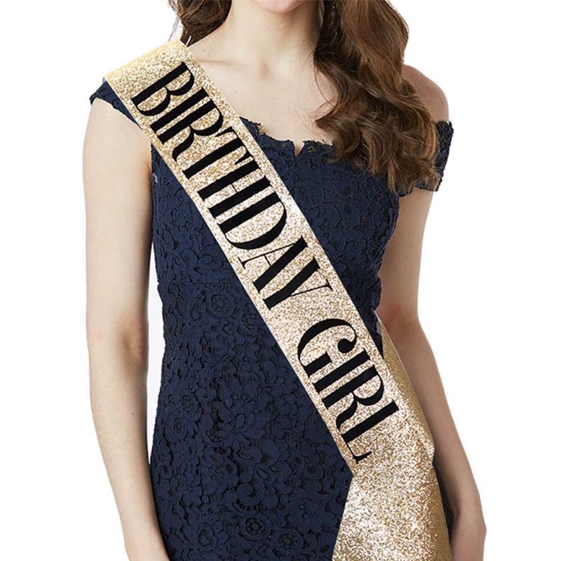 Sweet wedding satin sash