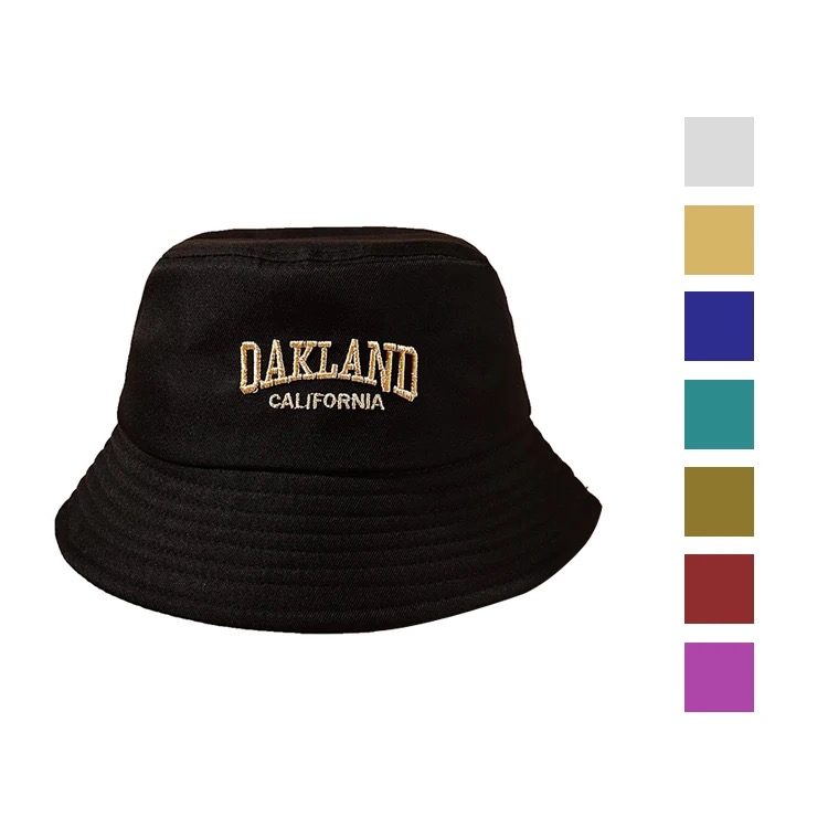 Embroidered bucket hat with your own logo