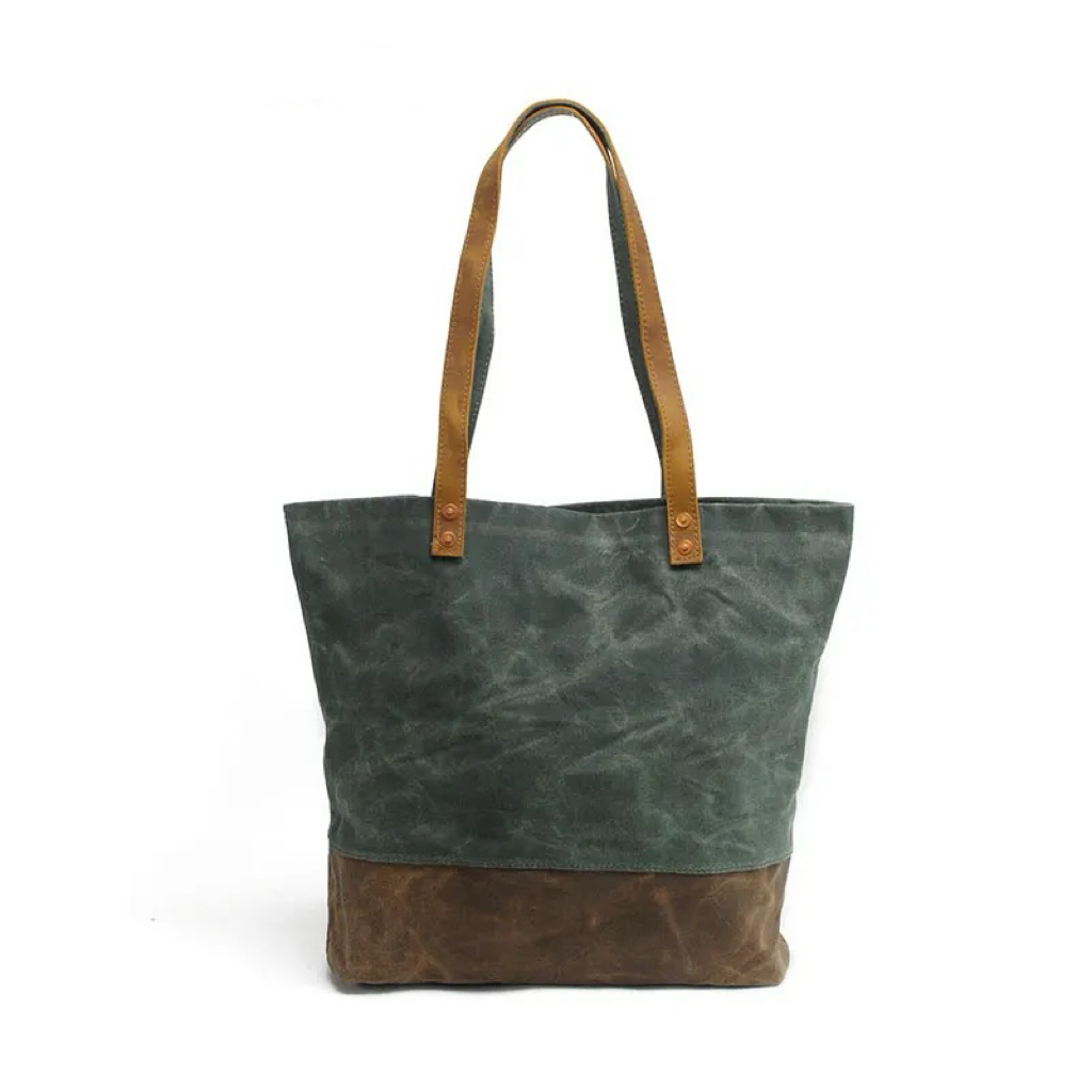 Vintage canvas daily handle shoulder ladies tote bags