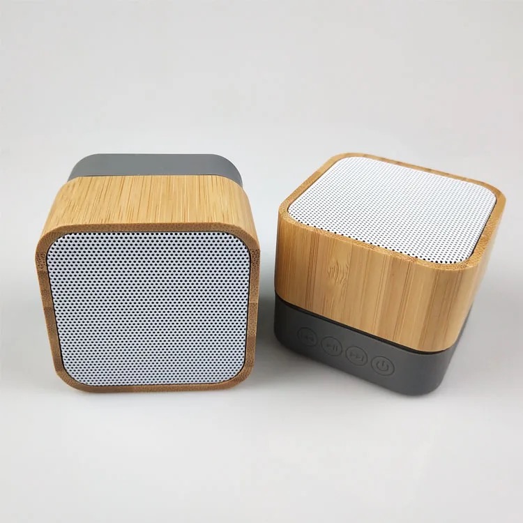 Wooden hotselling wireless bluetooth speaker for gift custom OEM